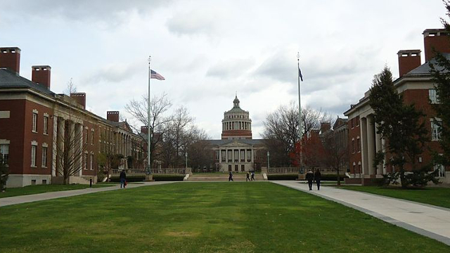 the University of Rochester campus