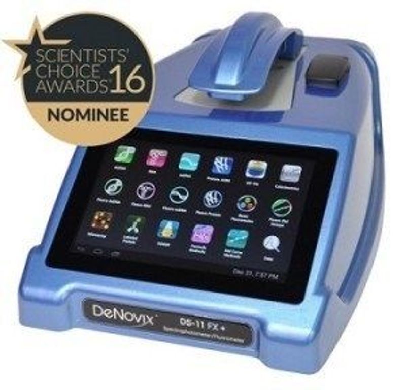 DeNovix Showcases First All-in-One Spectrophotometer / Fluorometer