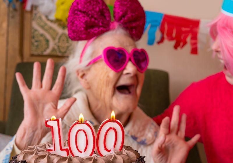 Gut Bugs May Help Centenarians Reach Their 100th Birthdays