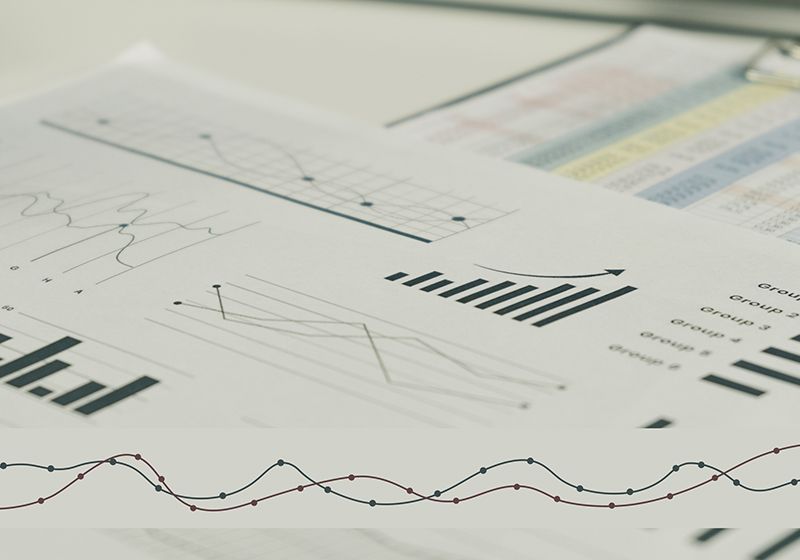 Data presented using various visualization formats on a piece of paper. Data presented using various visualization formats on a piece of paper.