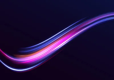 An illustration of colored curved lines, resembling PCR curves.