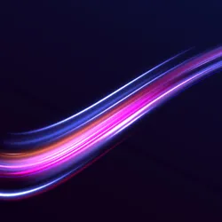 An illustration of colored curved lines, resembling PCR curves.