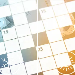 Illustration depicting how environmental changes affect the immune system. On the right, cold temperatures slow the immune system down, and cells are less active. On the left, warm weather promotes immune system activity. 