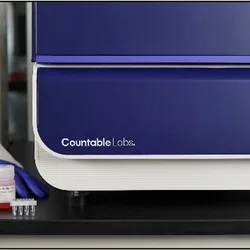 A photo of the Countable PCR platform and reagents. 