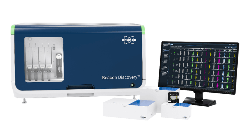 Product photo of Bruker Cellular Analysis’ Beacon Discovery™ platform.