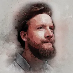 A picture of David Skerrett-Byrne, a postdoc at Helmholtz Munich. 