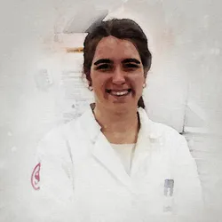 A picture of Clara Guarch Perez, a postdoc at the Swiss Federal Laboratories for Materials Science and Technology.