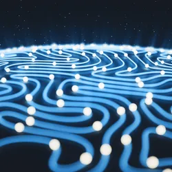 A spherical network, symbolizing complex connections in a spheroid