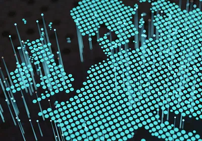 A futuristic-looking map of Europe, representing how the recent study projects future trends of bloodstream infection incidence in Europe. A futuristic-looking map of Europe, representing how the recent study projects future trends of bloodstream infection incidence in Europe.