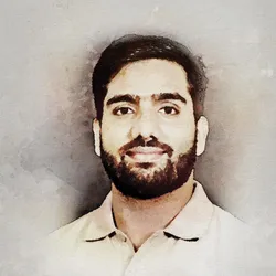 A picture of Umar Sheikh, a postdoc at the University of Wisconsin–Madison.