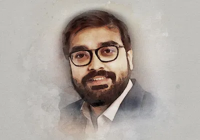 A picture of Kaustav Gangopadhyay, a postdoc at St. Jude Children’s Research Hospital.