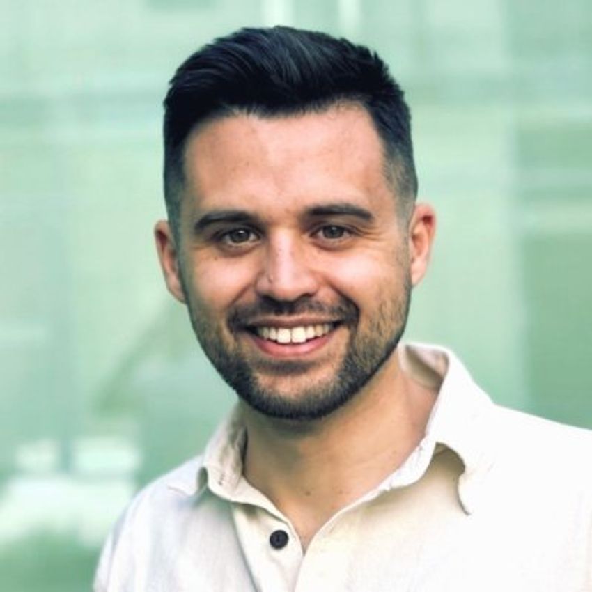 A picture of Marios Georgakis, a cardiovascular geneticist.