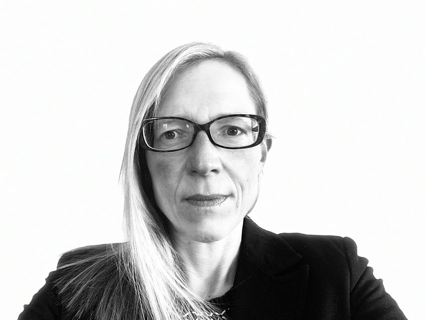 A black-and-white photograph of Helen Tremlett, a neurology researcher focused on multiple sclerosis.