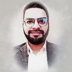 A picture of Vipin Tiwari, a postdoc at Umeå University.