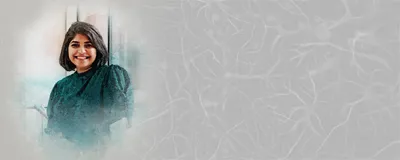 A picture of Priya Prakash, a postdoc at New York University.