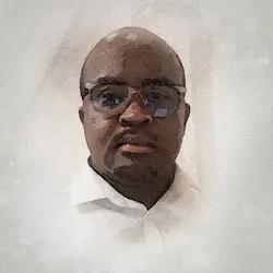 A picture of Munyaradzi Tinarwo, a postdoc at the University of Cape Town.