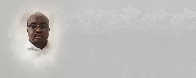 A picture of Munyaradzi Tinarwo, a postdoc at the University of Cape Town.