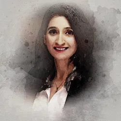 A picture of Marwa Zafarullah, a postdoc at Stanford University.