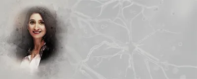 A picture of Marwa Zafarullah, a postdoc at Stanford University.