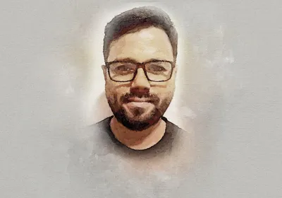 : A picture of Rishi Kumar Jaiswal, a postdoc at the University of Arkansas for Medical Sciences.