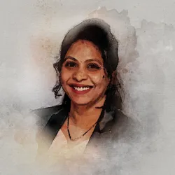 A picture of Deepika Godugu, a postdoc at St. John’s University.