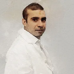 A picture of Muhammad Bilal, a postdoc at SUNY Upstate Medical University.