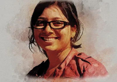 A picture of Madhulika Rai, a postdoc at the University of Colorado-Anschutz.