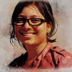 A picture of Madhulika Rai, a postdoc at the University of Colorado-Anschutz.