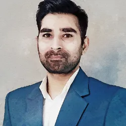 A picture of Rohit Kumar, a postdoc at the University of Michigan.