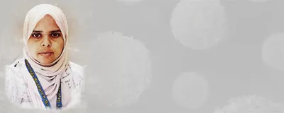 A picture of Zahra Nawaz, a postdoc at Emory University School of Medicine.