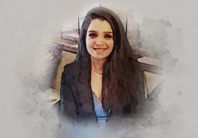 A picture of Rohita Roy, a postdoc at Stanford University.