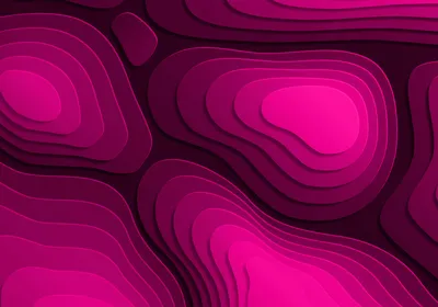 Layered abstract design representing the structure of 3D cell models.