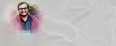 A picture of Rajkamal Srivastava, a postdoc at Tufts University School of Medicine.