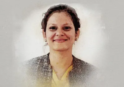 A picture of Divya Beri, a postdoc at New York Blood Center.