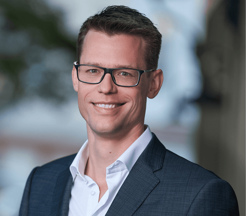 A headshot of Fabian Gerlinghaus, the cofounder and chief executive officer of Cellares. Credit: Cellares