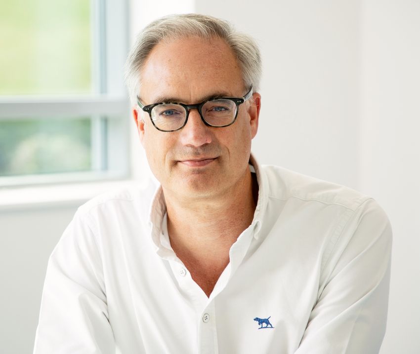 A headshot of Peter Campbell, the cofounder and chief scientific officer of Quotient Therapeutics. Credit: Quotient Therapeutics