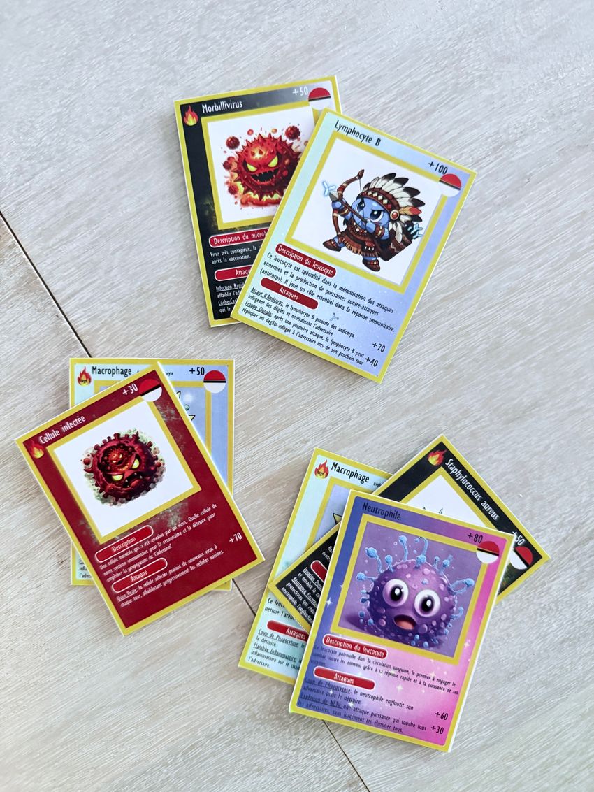 Pokmon-Inspired Cards Teach Immunology to Kids | The Scientist