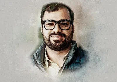 A picture of Muneer Malla, a postdoctoral researcher at German Center for Integrative Biodiversity Research (iDiv).