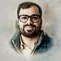 A picture of Muneer Malla, a postdoctoral researcher at German Center for Integrative Biodiversity Research (iDiv).