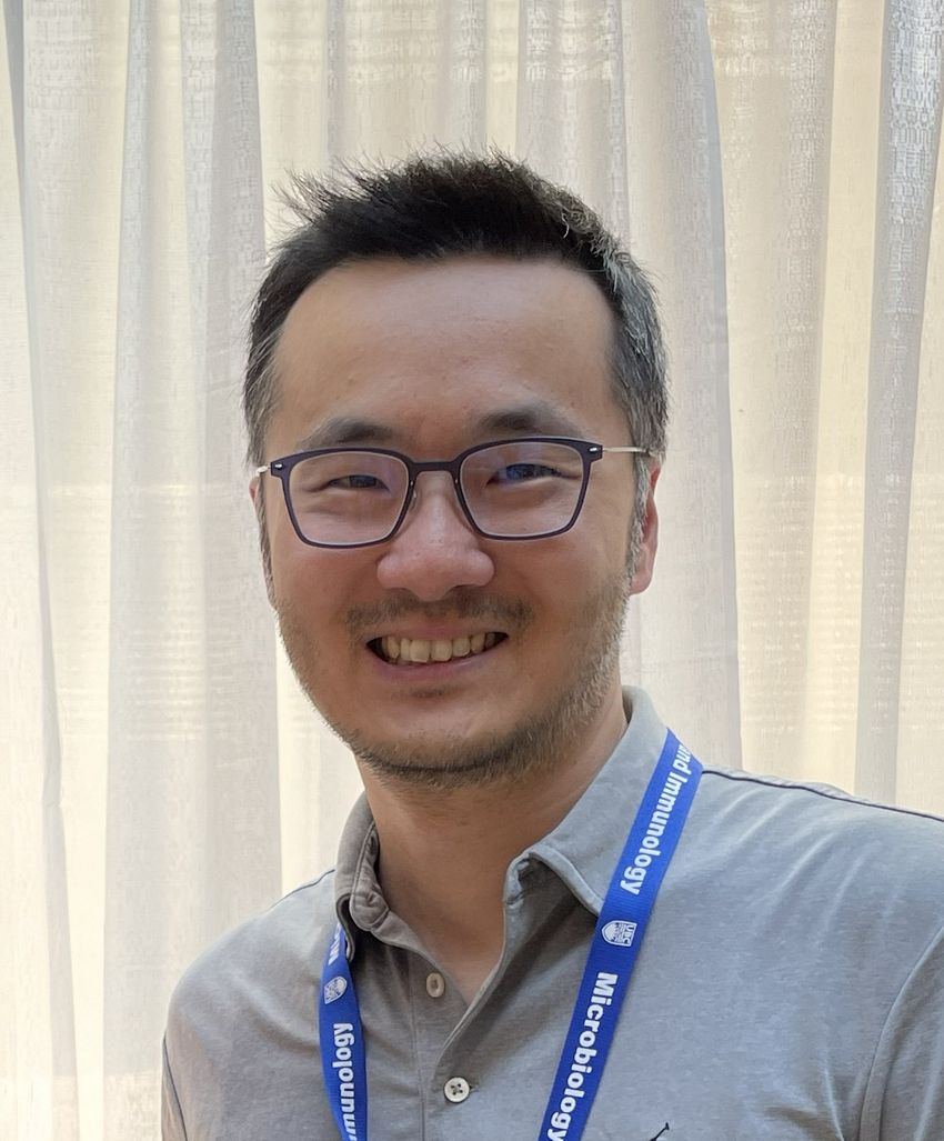 A photo of Jim Sun, an assistant professor in the Department of Microbiology and Immunology at the University of British Columbia.