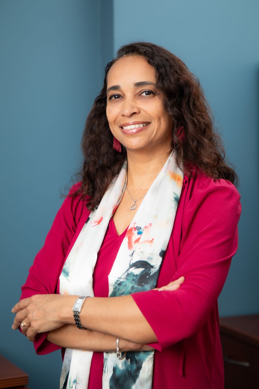 A headshot of Asiya Gusa, an assistant professor of molecular genetics and microbiology at Duke University. A headshot of Asiya Gusa, an assistant professor of molecular genetics and microbiology at Duke University.