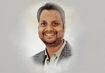 A picture of Ajit Prakash, a postdoctoral researcher at University of North Carolina at Chapel Hill.