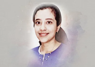 A picture of Syeda Warisul Fatima, a postdoctoral researcher at Emory University.