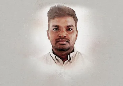 Image of postdoctoral researcher Srinivasu Karri.