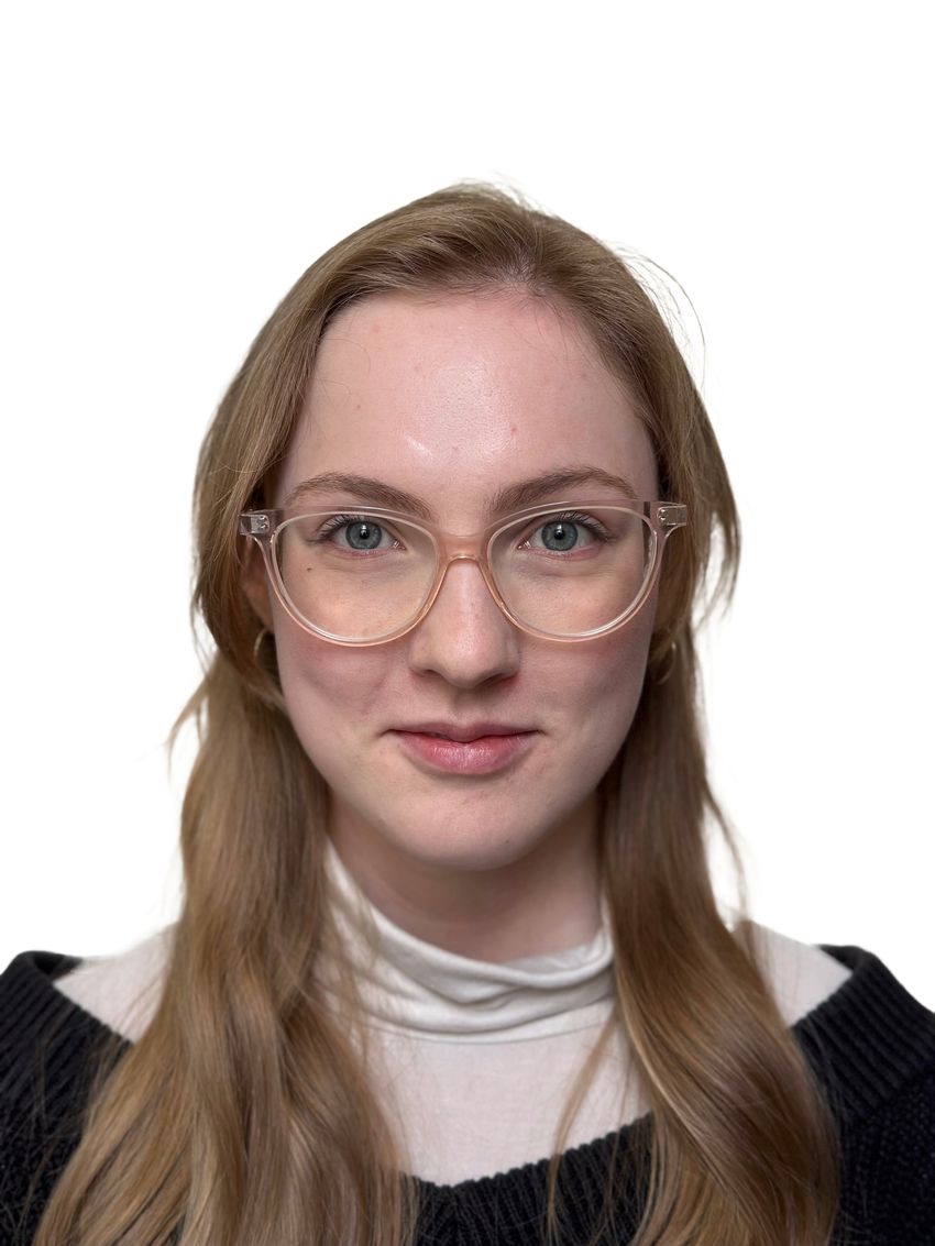 A photograph of Maria Trętowicz against a white background. A photograph of Maria Trętowicz against a white background.