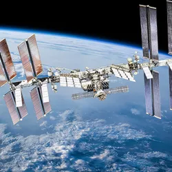 International Space Station, where Kate Rubins carried out DNA sequencing in space.