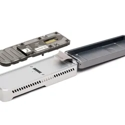 A picture of the pocket-sized nanopore sequencer.