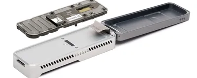 A picture of the pocket-sized nanopore sequencer.