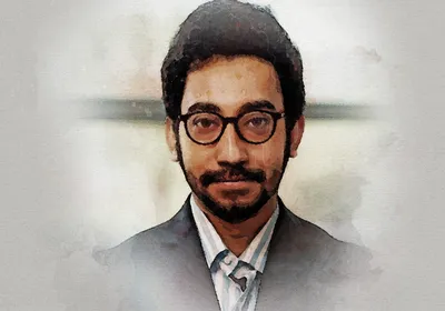 A picture of Kaushik Chanda, a postdoctoral researcher at Scripps Research.