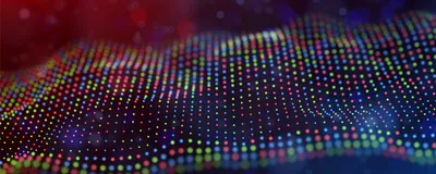 Abstract multi-omics data visualization of structured data points across genomic and proteomic modalities